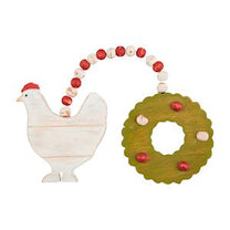 Double Farm Ornaments