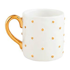 Gold Pattern Ceramic Mugs