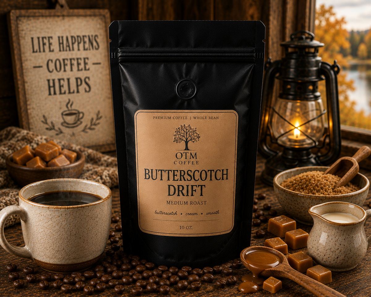 Olive Tree Marketplace Butterscotch Drift coffee lifestyle photo
