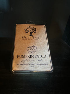 Olive Tree Marketplace Pumpkin Patch 6 oz soy wax melt