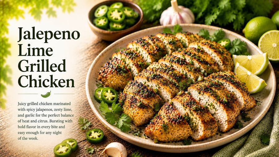 Jalapeño Lime Grilled Chicken