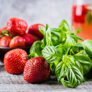 Strawberry Basil - White Balsamic Vinegar
