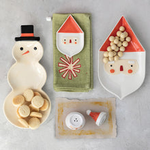 Load image into Gallery viewer, Stoneware Santa Salt &amp; Pepper Shakers