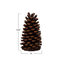Load image into Gallery viewer, Resin Standing Pinecone