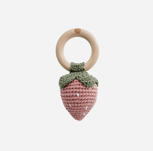 Crochet Rattle Teether