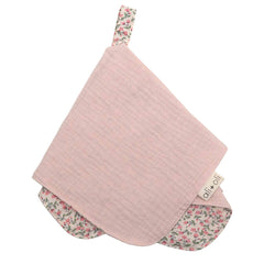 Pacifier Blanket Holder (Pink/Flowers)