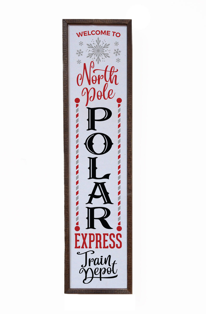 North Pole Express - Christmas Sign