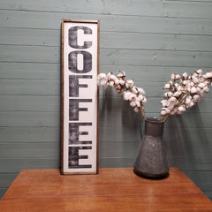Vertical Coffee Sign