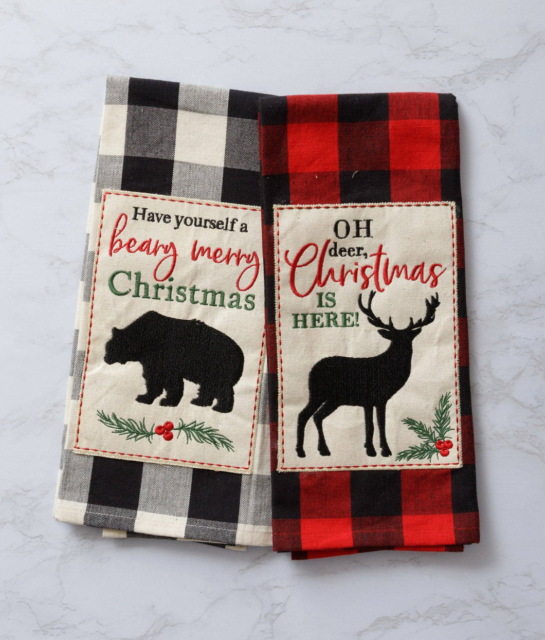 Buffalo Plaid Tea Towels