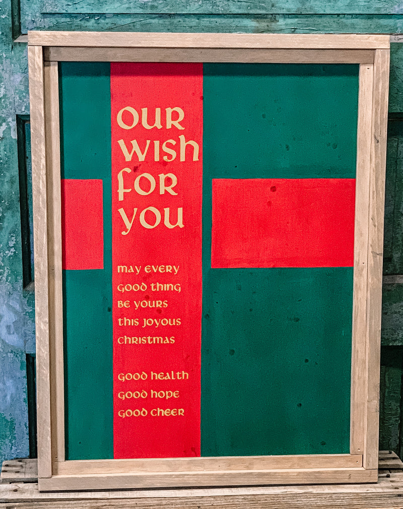 Our Wish Sign