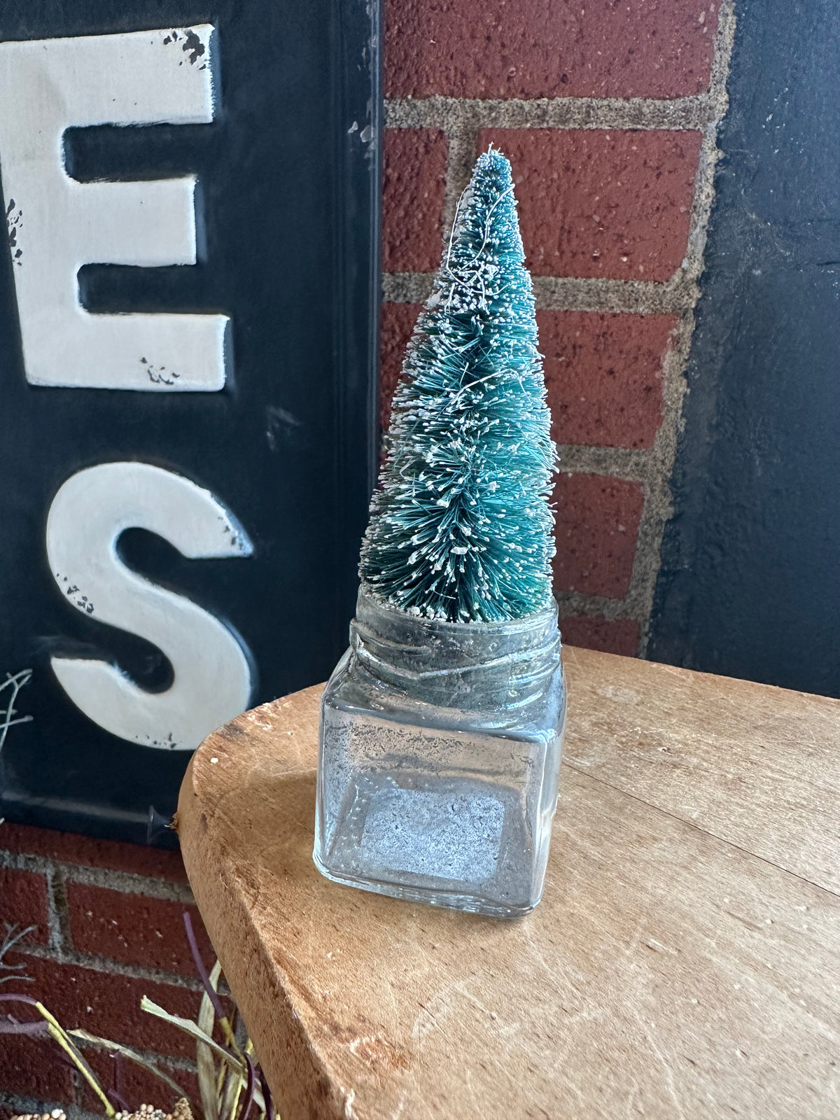 Vintage Bottlebrush Tree Bottles