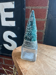 Vintage Bottlebrush Tree Bottles