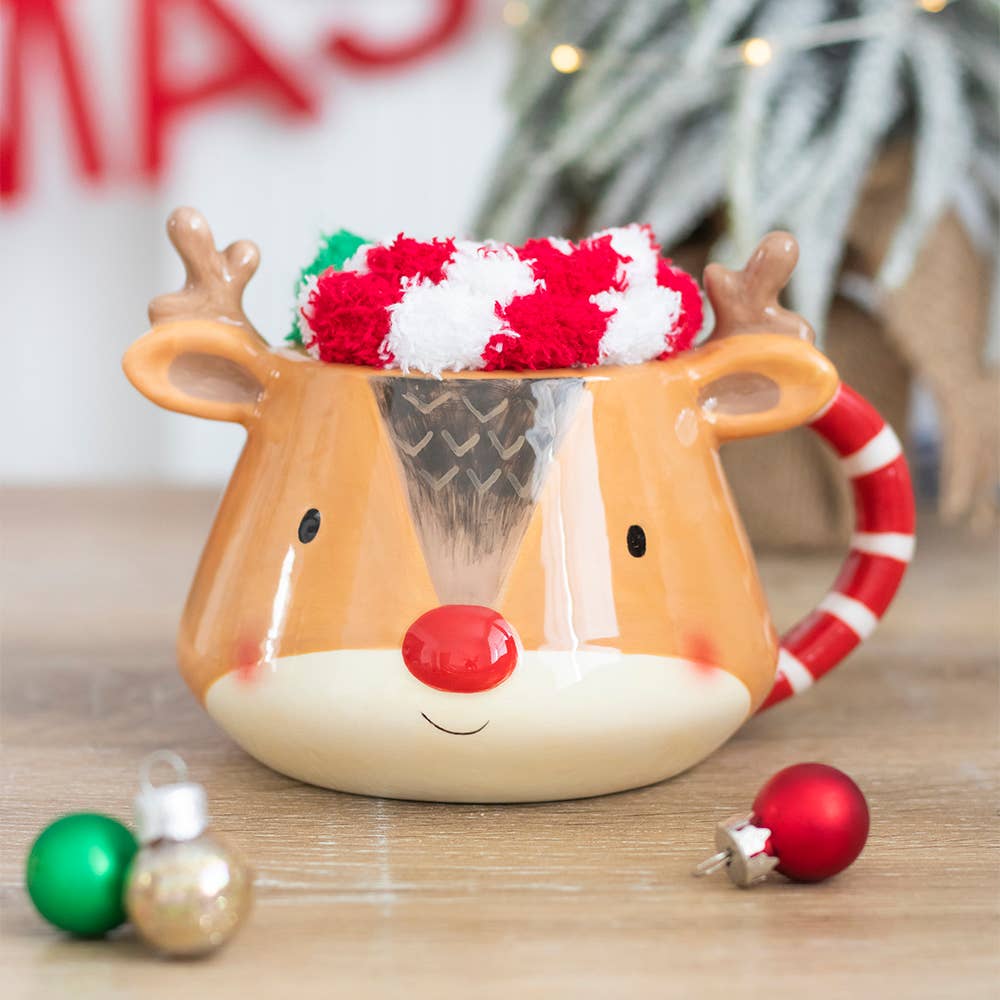 Christmas Mug &amp; Socks Set