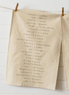 Food Tea Towels