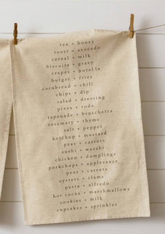 Food Tea Towels