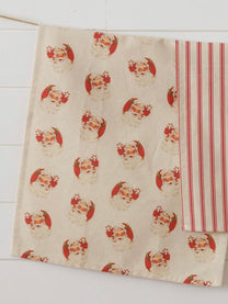 Vintage Santa Tea Towels