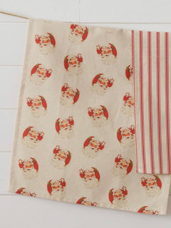 Vintage Santa Tea Towels