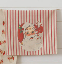 Vintage Santa Tea Towels