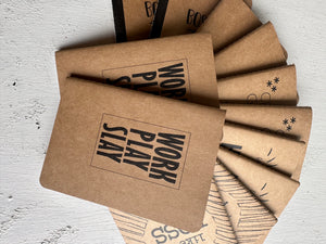 Kraft Paper Motivational Notebook