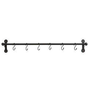 Metal Bar with S Hooks