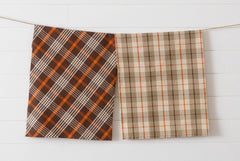 Fall Plaid Tea Towels