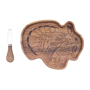Fall/Harvest Charcuterie Serving Board With Spreader
