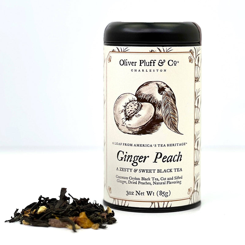 Ginger Peach Tea - Loose in Signature Tea Tin