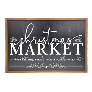 Christmas Market Sign