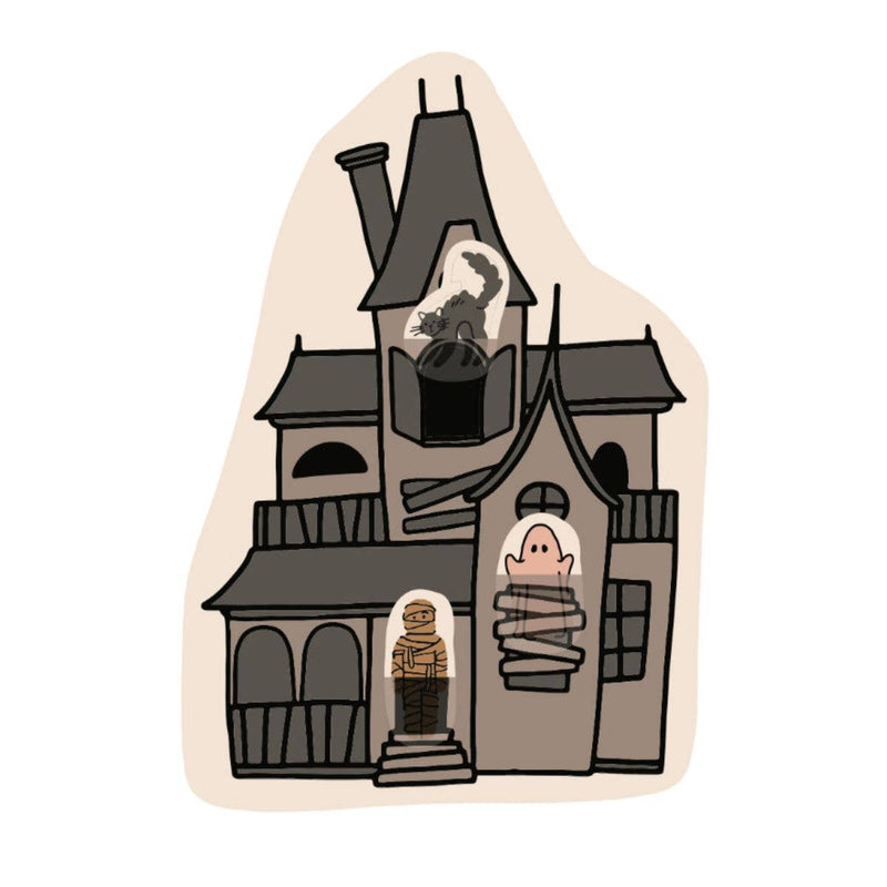 Haunted House Interactive Pillow