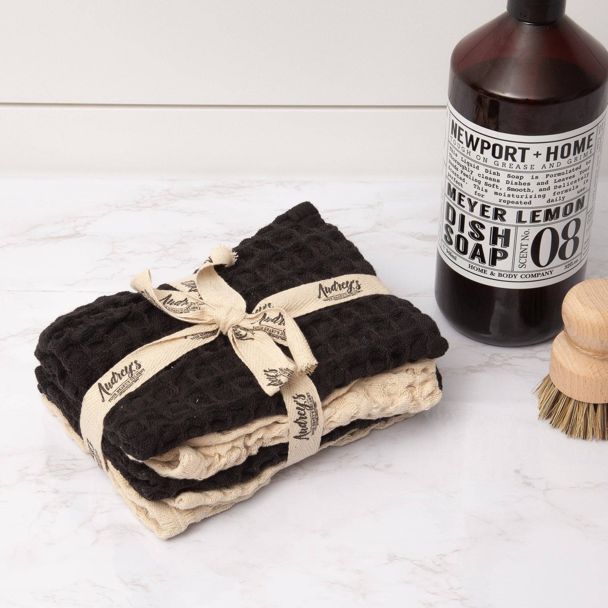 Waffle Dish Cloth Set