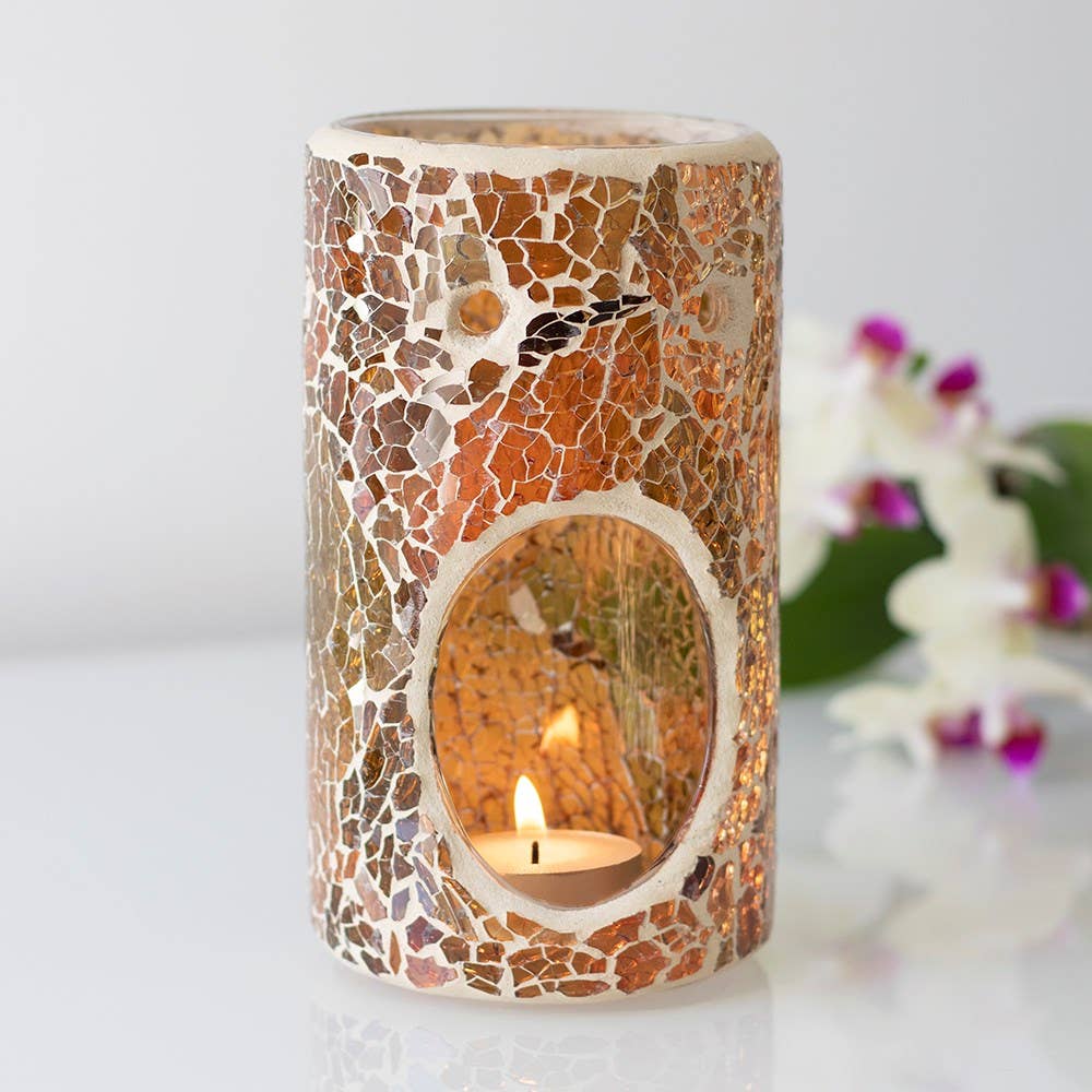 Crackle Oil Burner & Wax Warmer