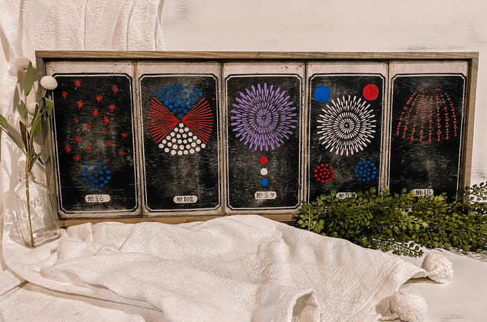 Firework Collection Sign