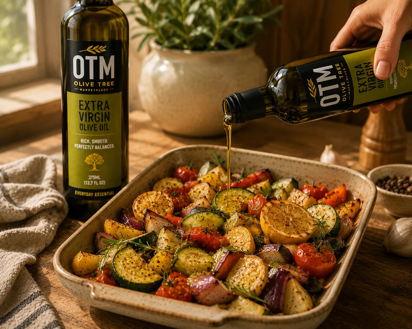 Olive Oil, Bread & the Perfect Pour